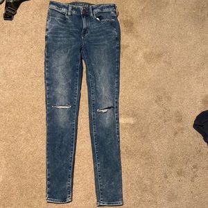 super stretchy skinny jeans